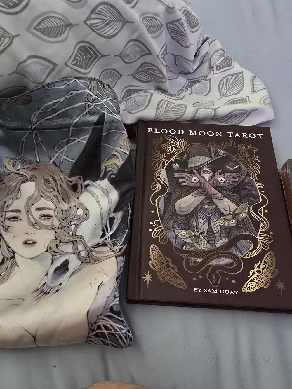Blood Moon Tarot Cards With Book